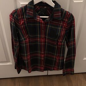 J. Crew Multicolor Plaid Shirt